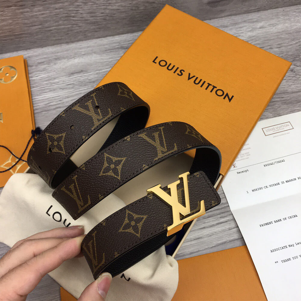 LV Initiales 30mm Reversible Belt