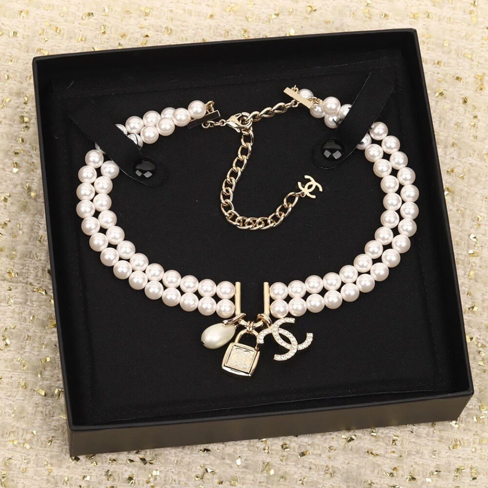 Ch**el Pearl Necklace