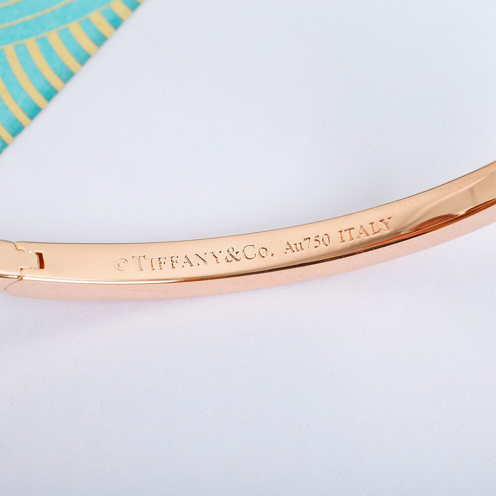 T*f*ny T T1 Narrow Hinged Bangle