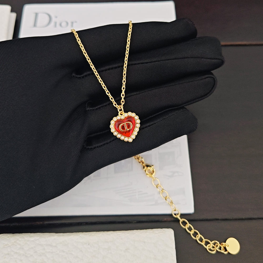 D10r Petit CD Baroque Necklace