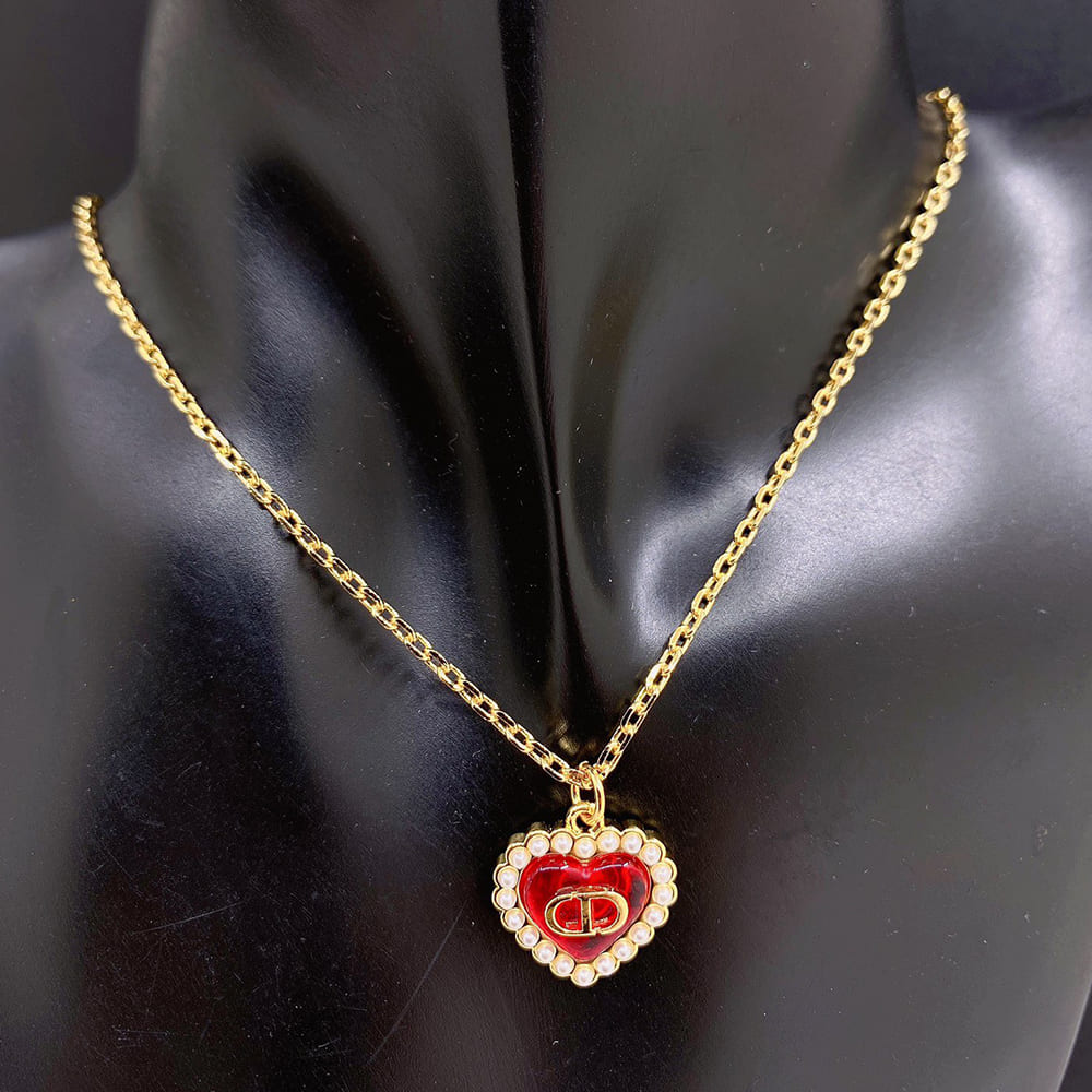 D10r Petit CD Baroque Necklace
