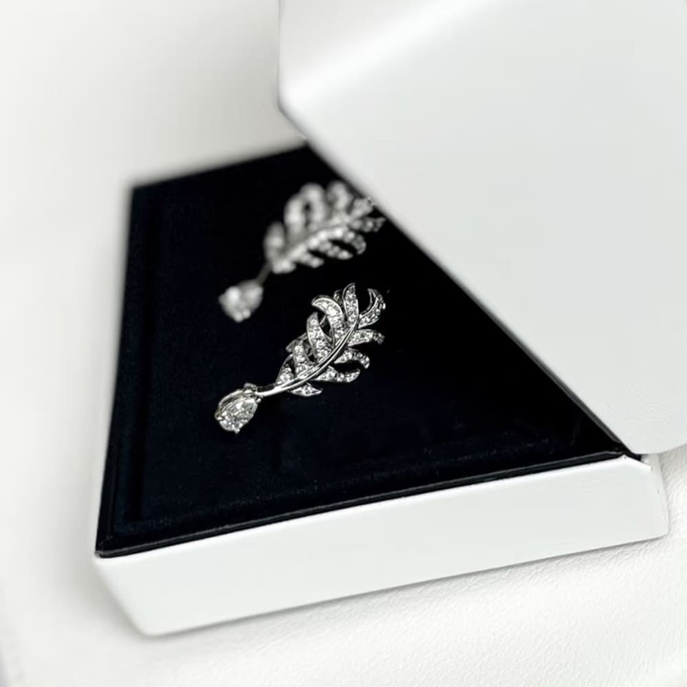Ch**el PLUME DE Ch**el EARRINGS