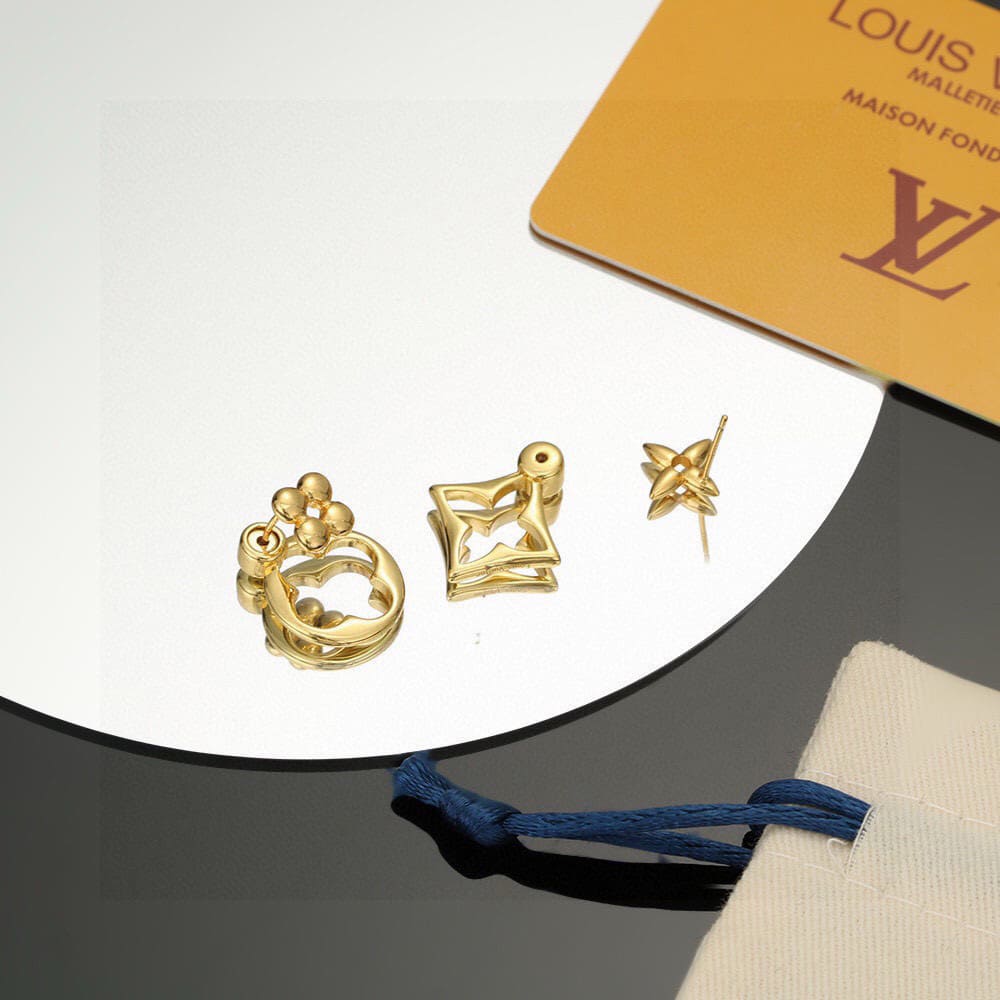 LV FLOWERGRAM EARRINGS