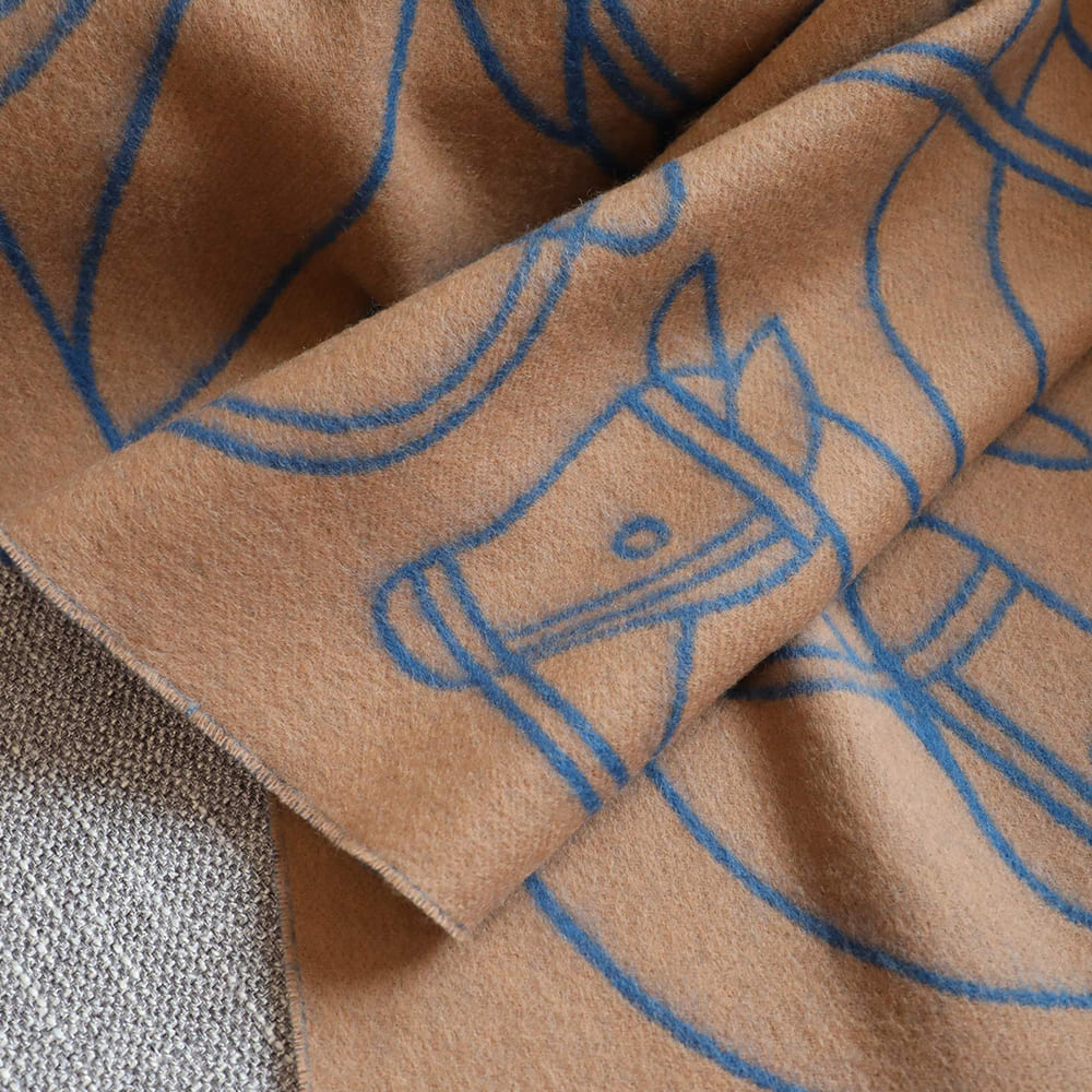 H**me5 Casaque Entrelacs Equestres scarf