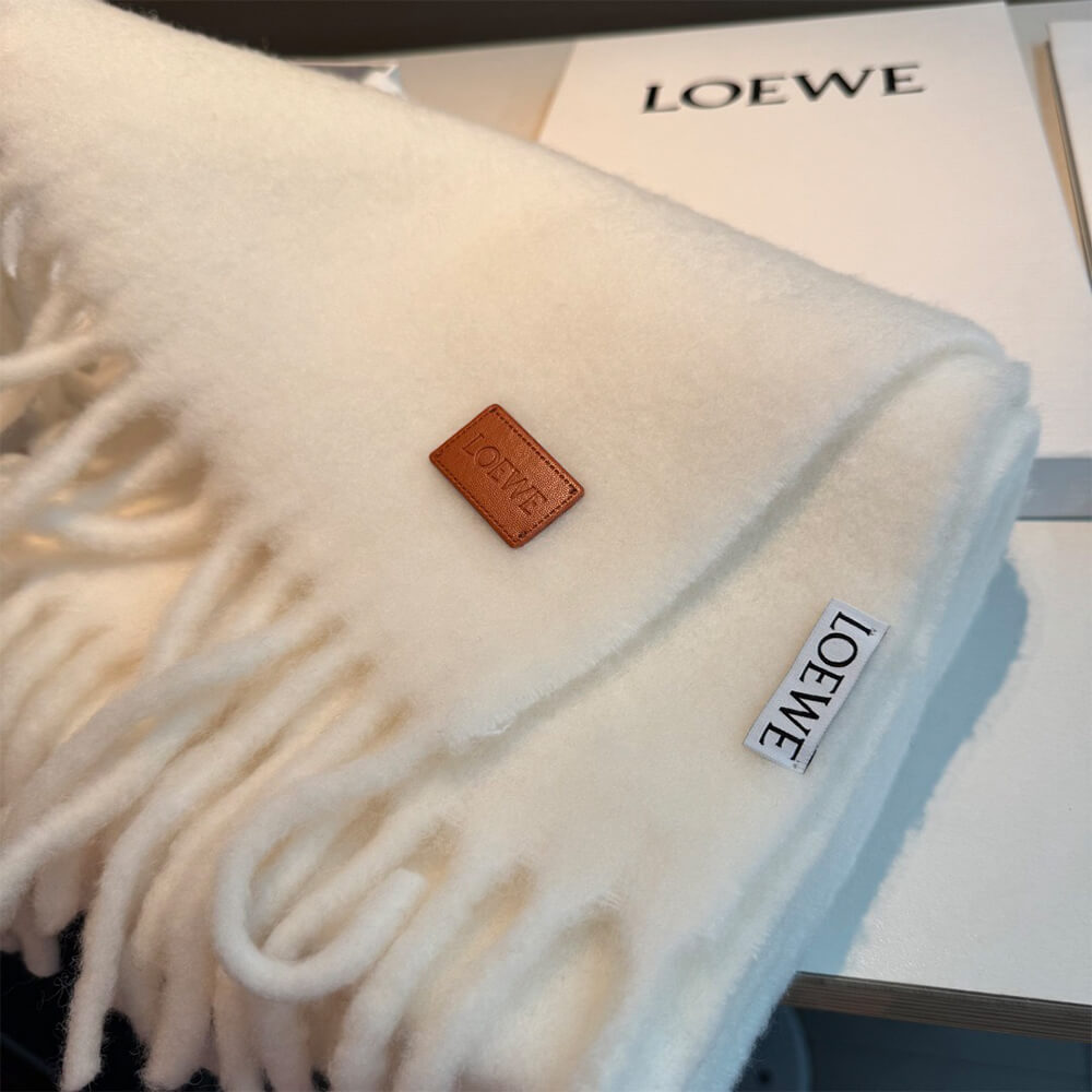 L0ew* Scarf in mohair and wool blend