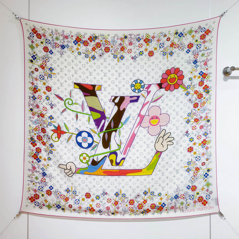 LV x TM Monogram S*perflat Shawl