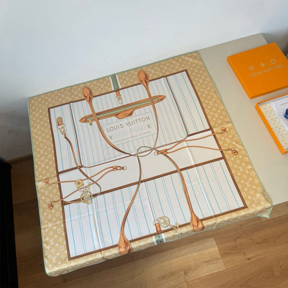 LV My Neverfull Square 90