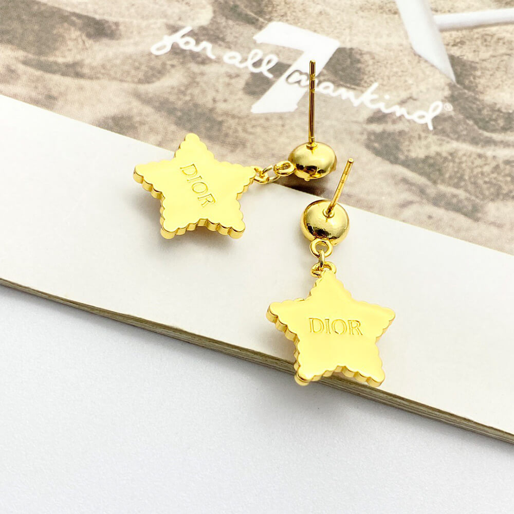 D10r Petit CD Lucky Baroque Earrings