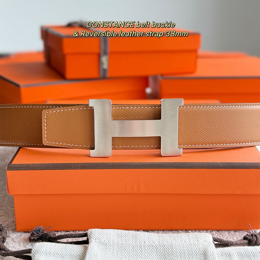 H**me5 Cuir de ceinture r??versible personnalisable 38 mm