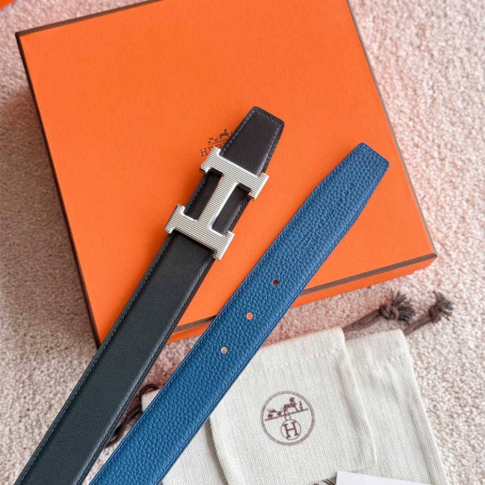 H**me5 Fibbia da cintura H Stri??e & Pelle reversibile per cintura 32 mm