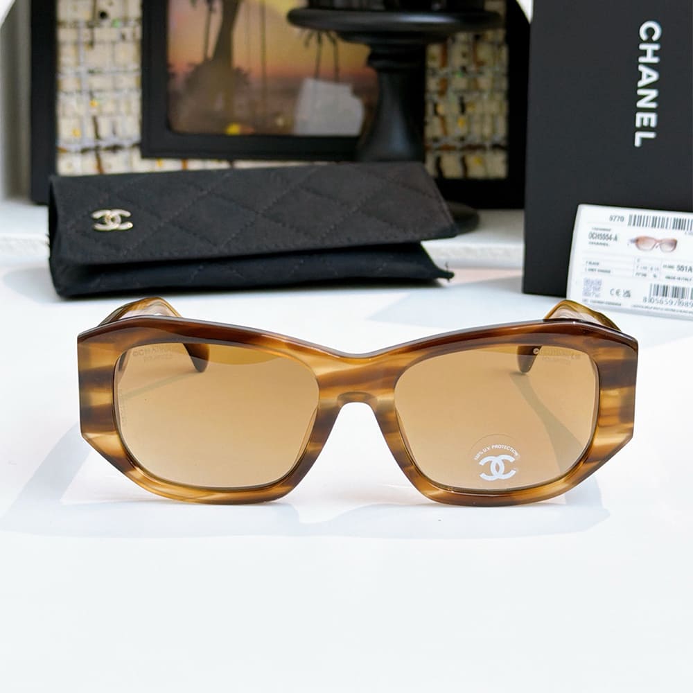 Ch**el Rectangle Sunglasses