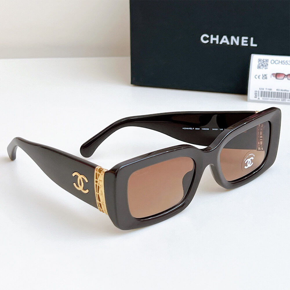Ch**el Rectangle Sunglasses