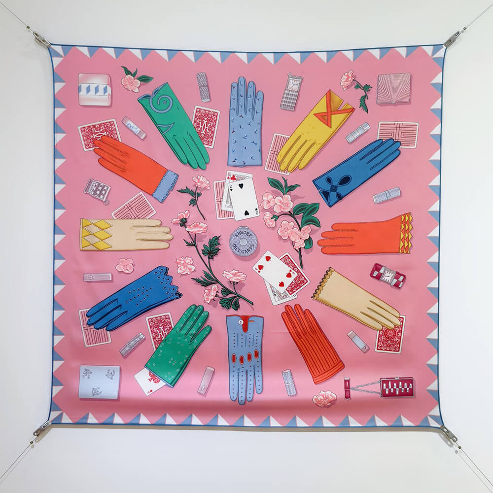 H**me5 L’Heure des Gants scarf 90