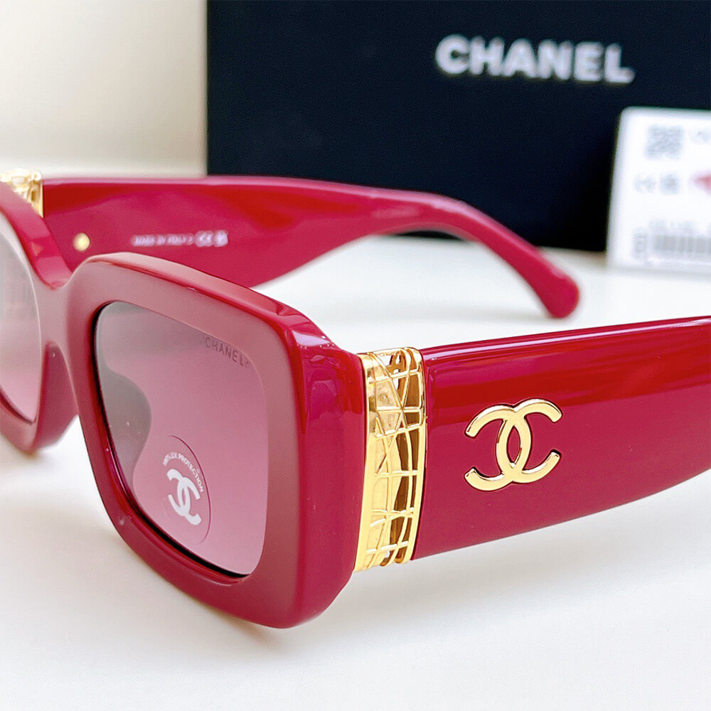 Ch**el Rectangle Sunglasses