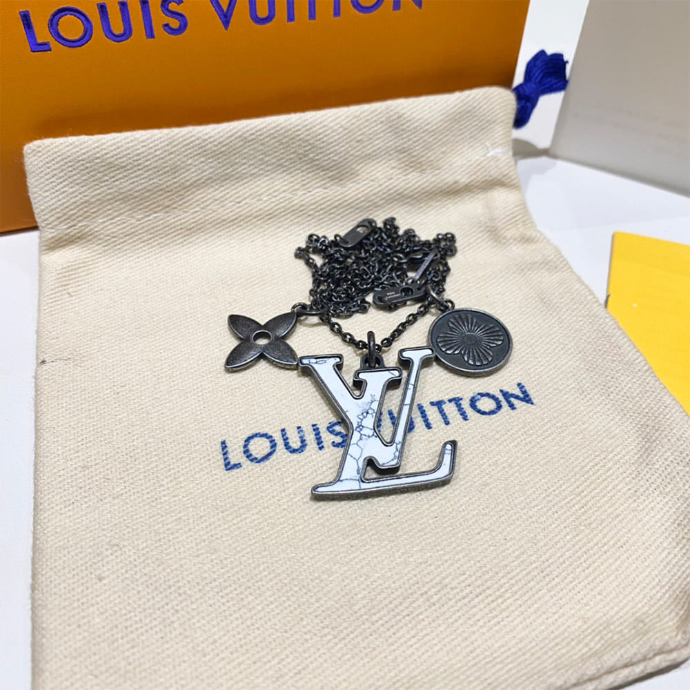 LV Initiales Pendant Necklace