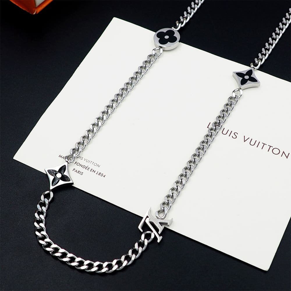LV Spike Charms Necklace