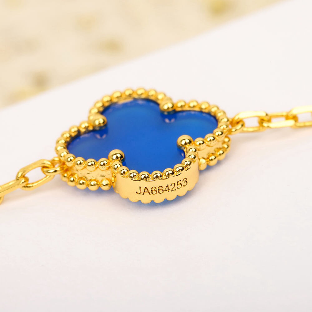 VCA Vintage Alhambra long necklace, 20 motifs