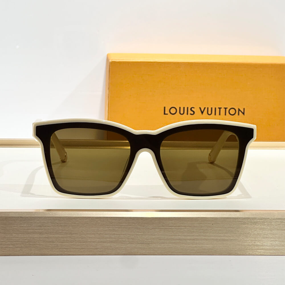 LV Script Square Sunglasses