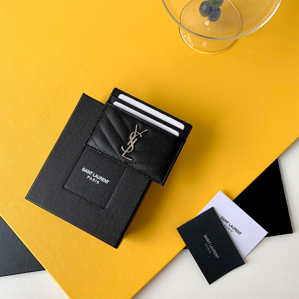 CASSANDRE MATELASS?? card case in grain de poudre leather(HIGH-END GRADE)