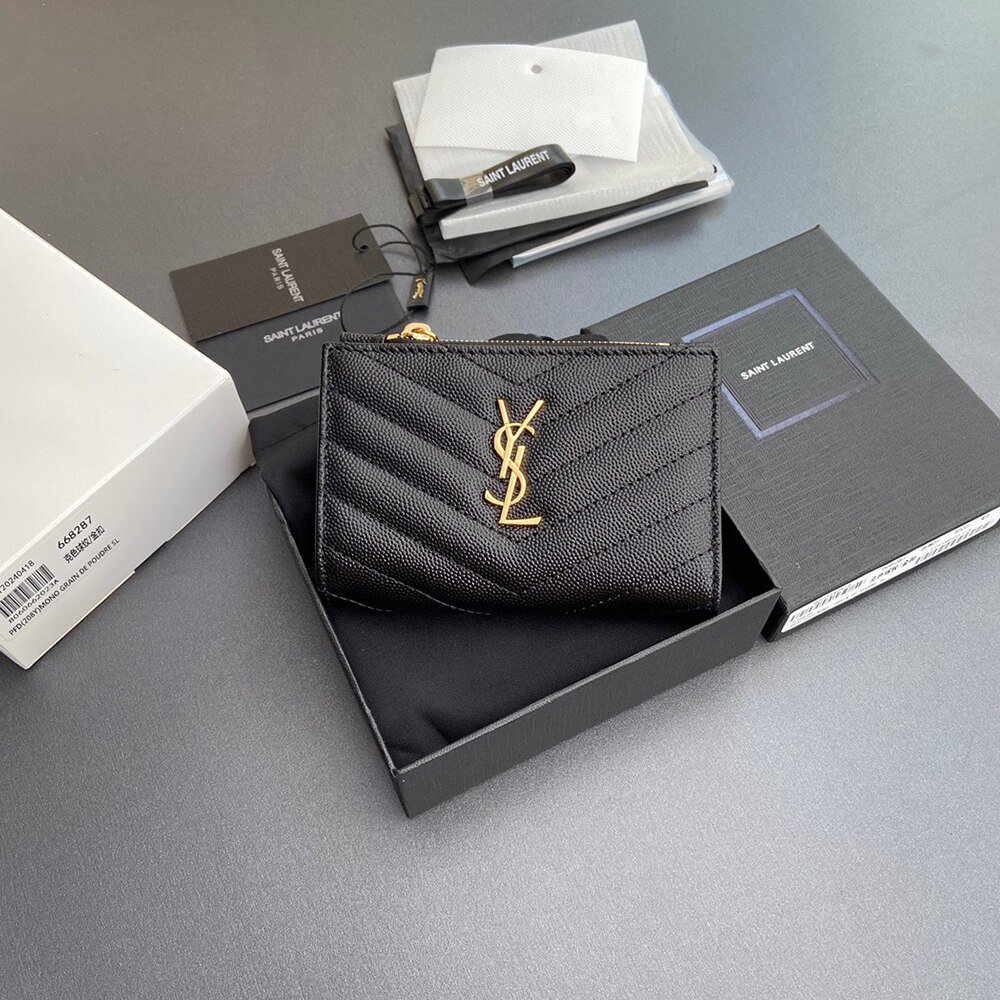 CASSANDRE MATELASS?? Fragments bi-fold wallet in grain de poudre leather(HIGH-END GRADE)