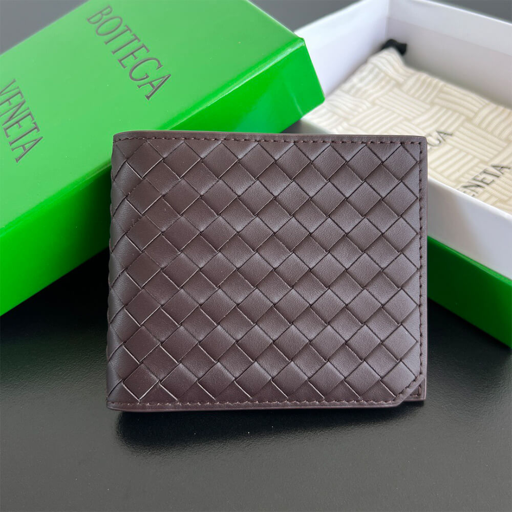 Intrecciato Piccolo Bi-Fold Wallet(HIGH-END GRADE)