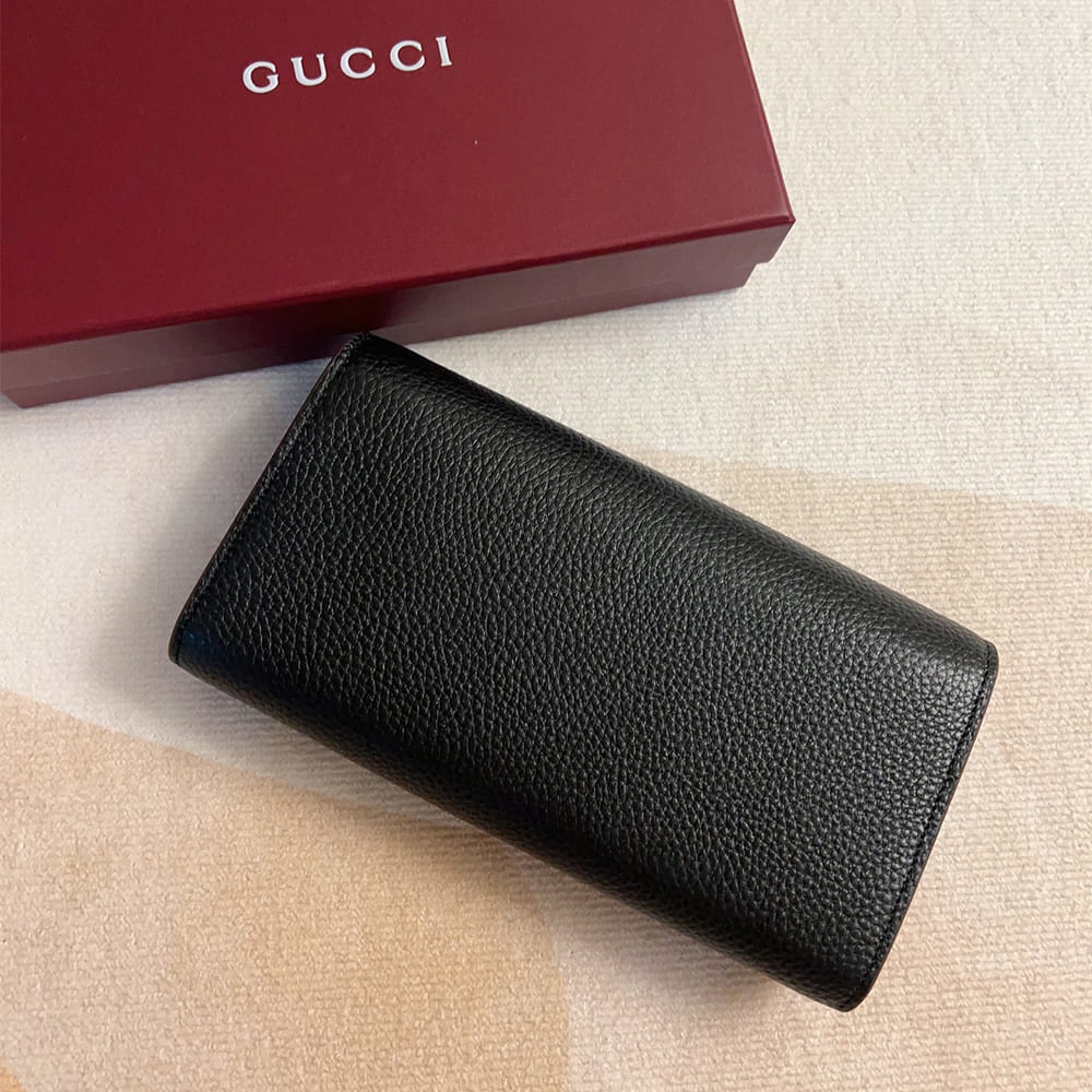 Bi-color GG Marmont continental wallet(HIGH-END GRADE)