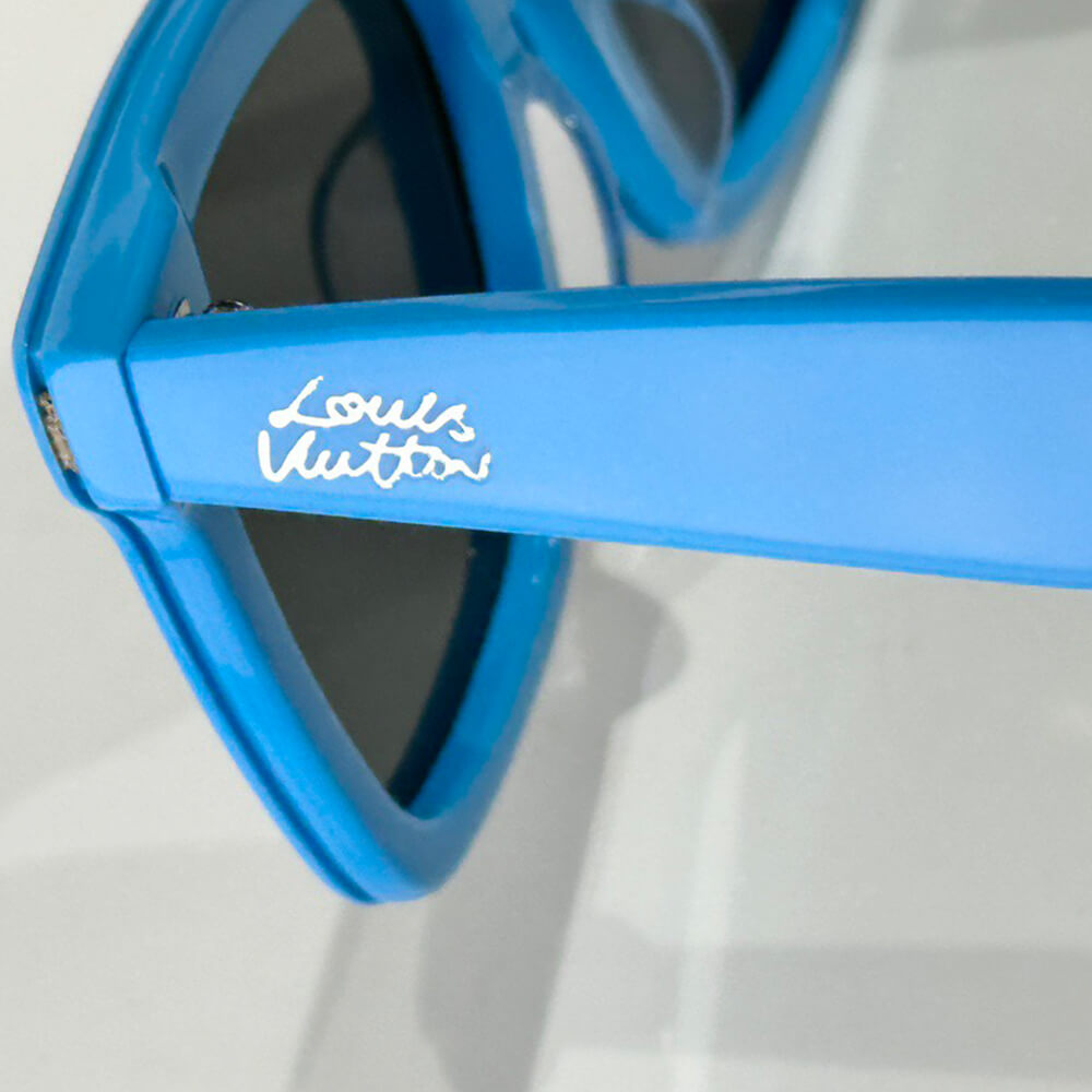 LV Script Square Sunglasses