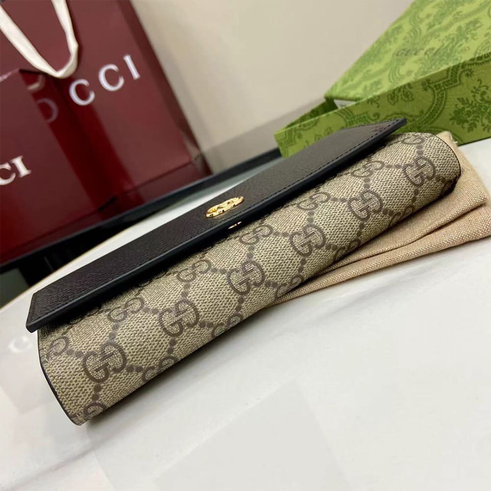 Bi-color GG Marmont continental wallet(HIGH-END GRADE)