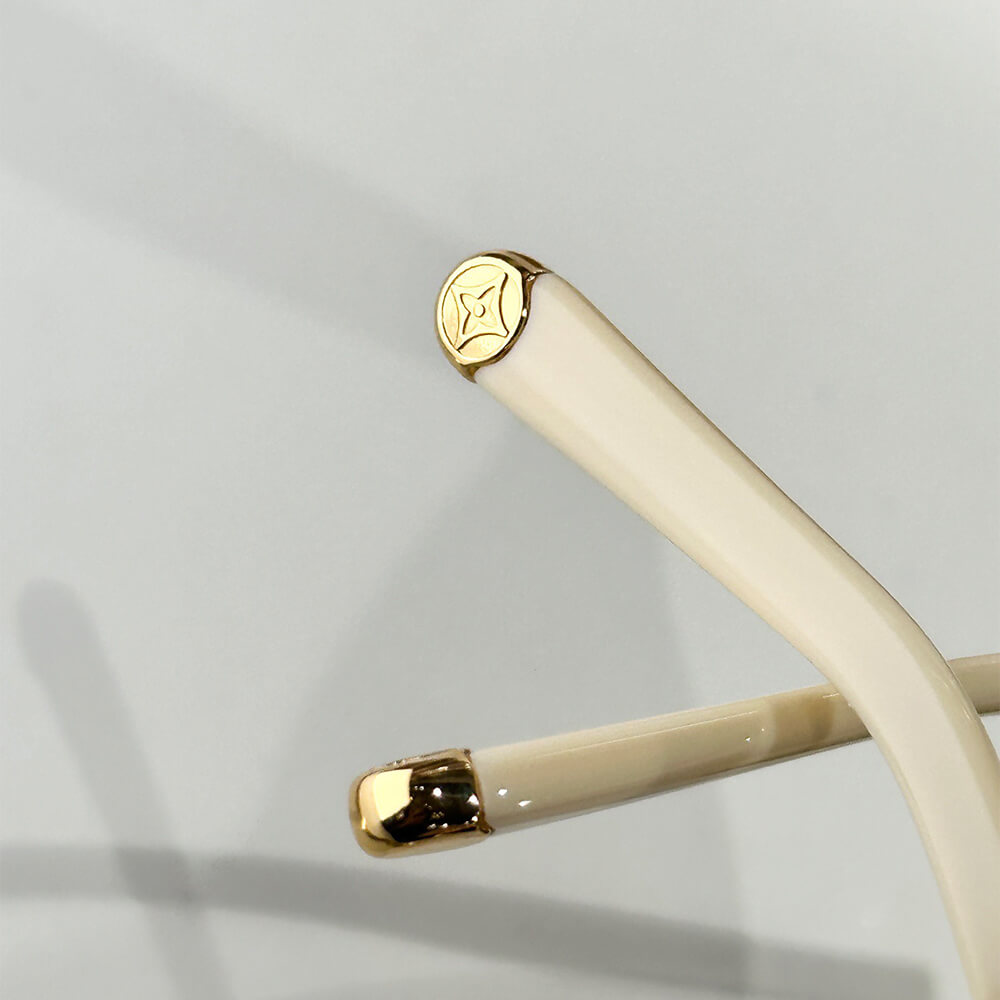 LV Script Square Sunglasses