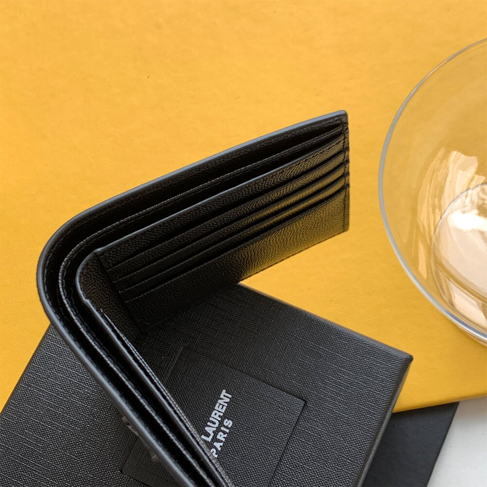 CASSANDRE East/West wallet in grain de poudre leather(HIGH-END GRADE)
