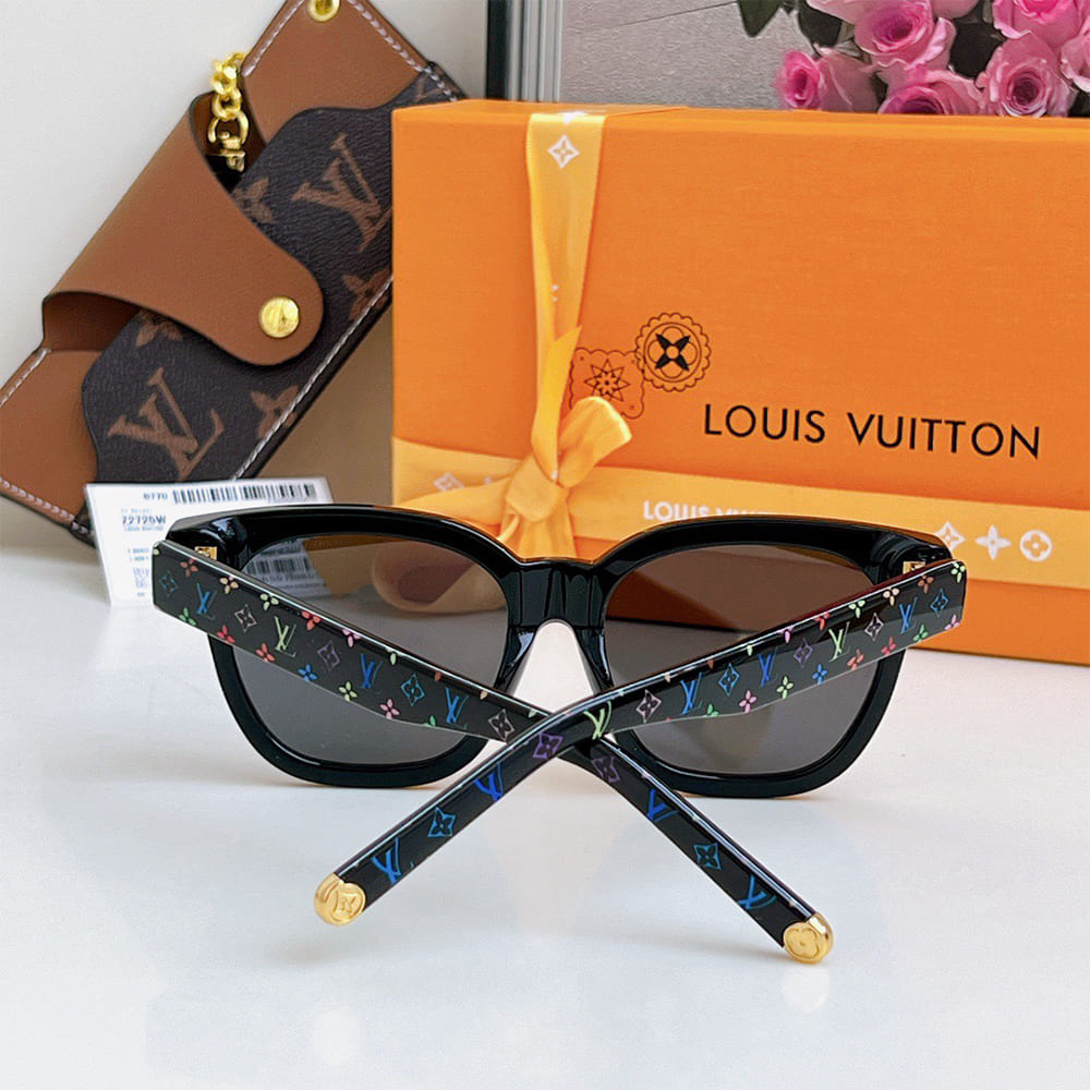 LV x TM My Monogram Multicolor Square Sunglasses