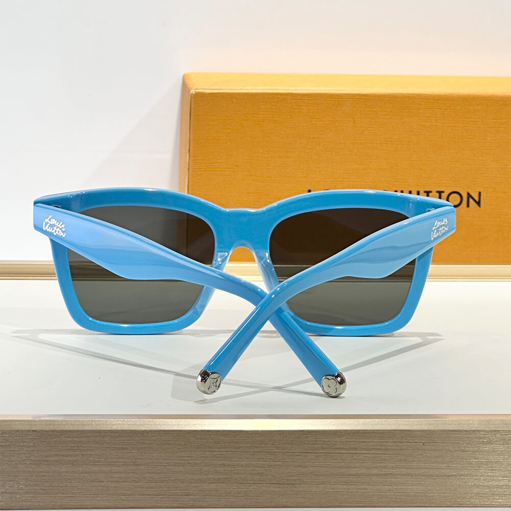 LV Script Square Sunglasses