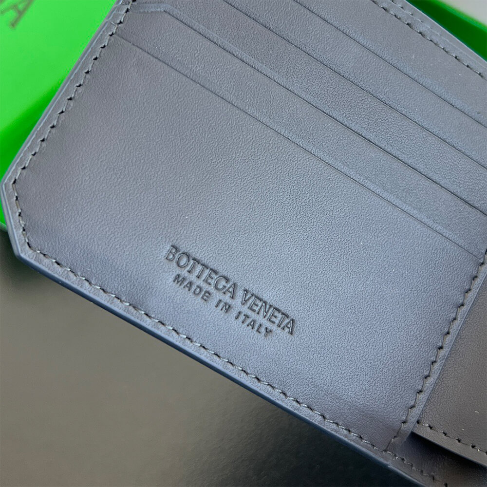 Intrecciato Piccolo Bi-Fold Wallet(HIGH-END GRADE)