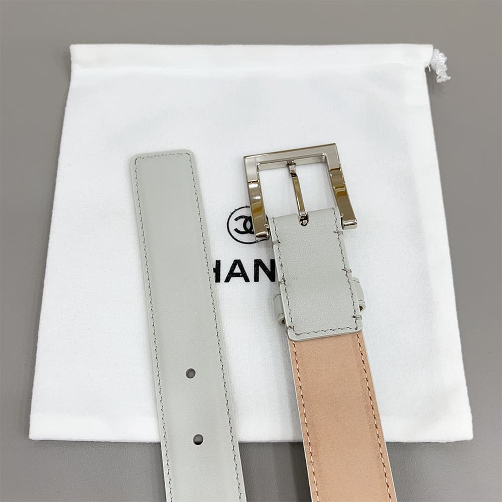 Ch**el Leather belt 30 mm