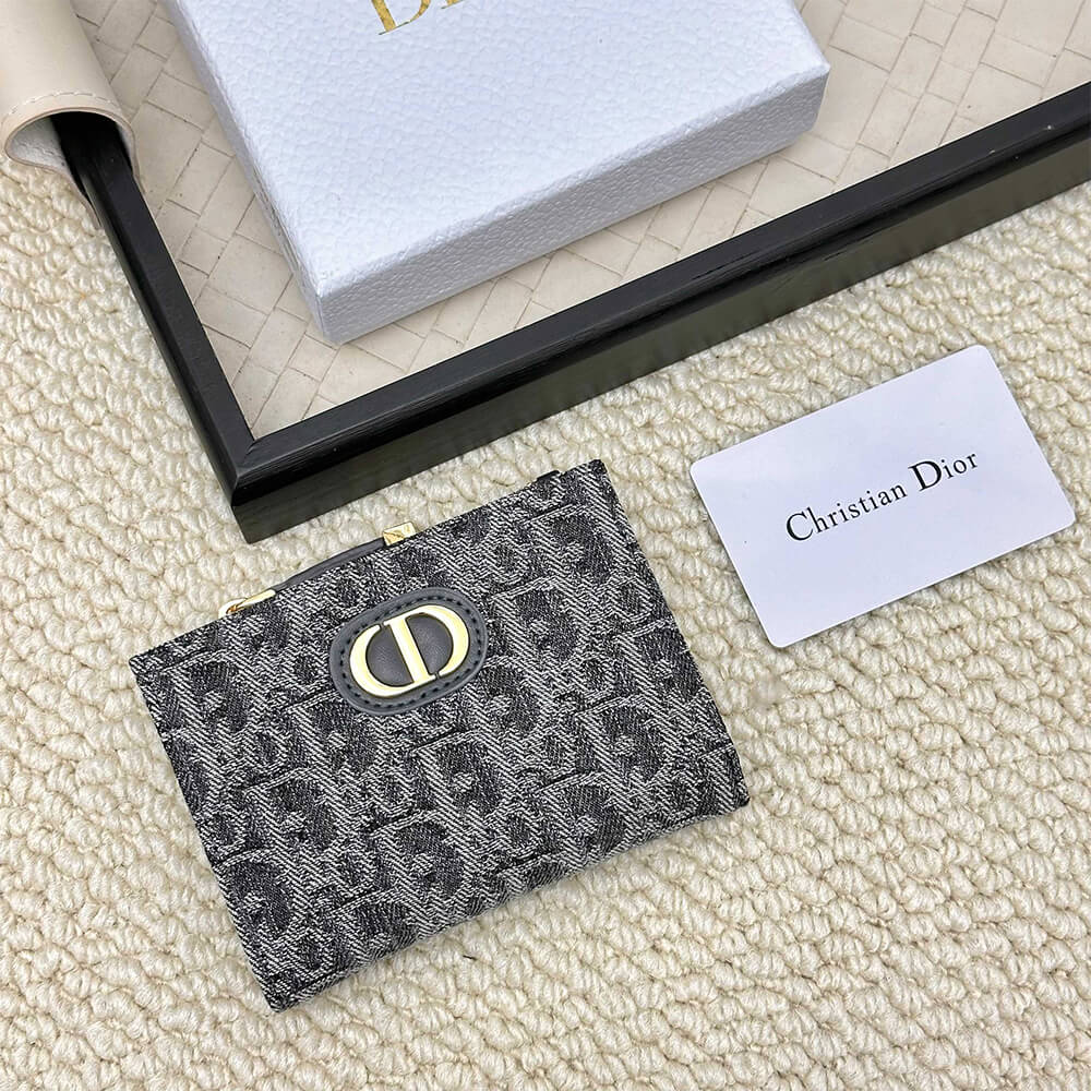 D10r 30 Montaigne Dahlia Wallet(HIGH-END GRADE)