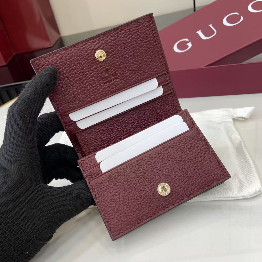 Gvc*1 Bi-color GG Marmont small wallet(HIGH-END GRADE)