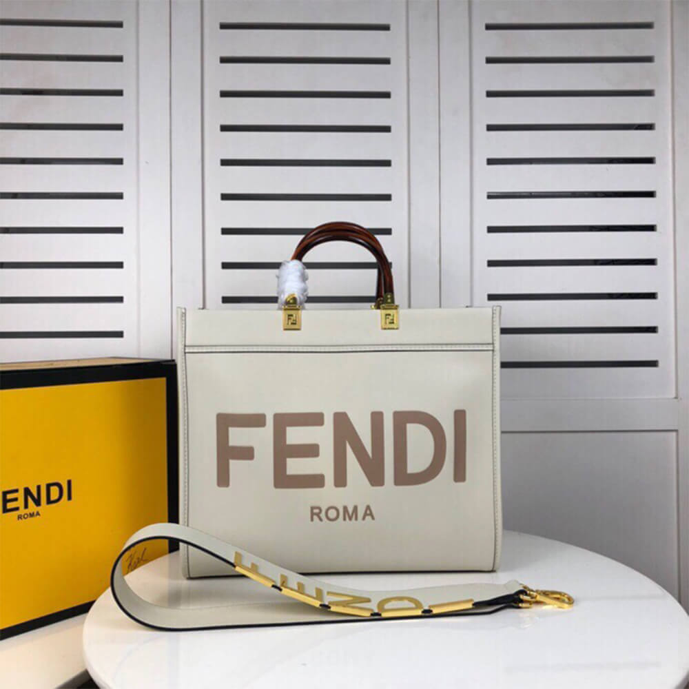 F**di SUNSHINE Medium Tote Bag