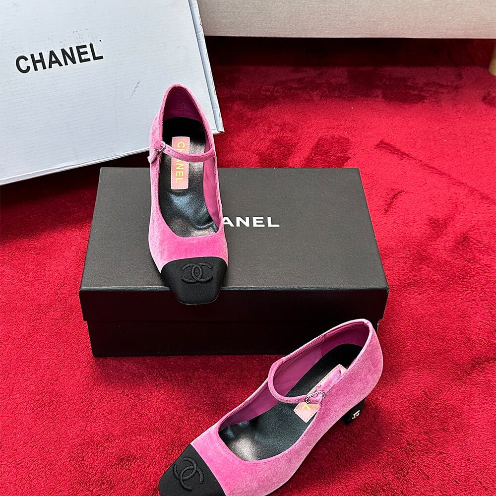 Ch**el Mary Janes Heel