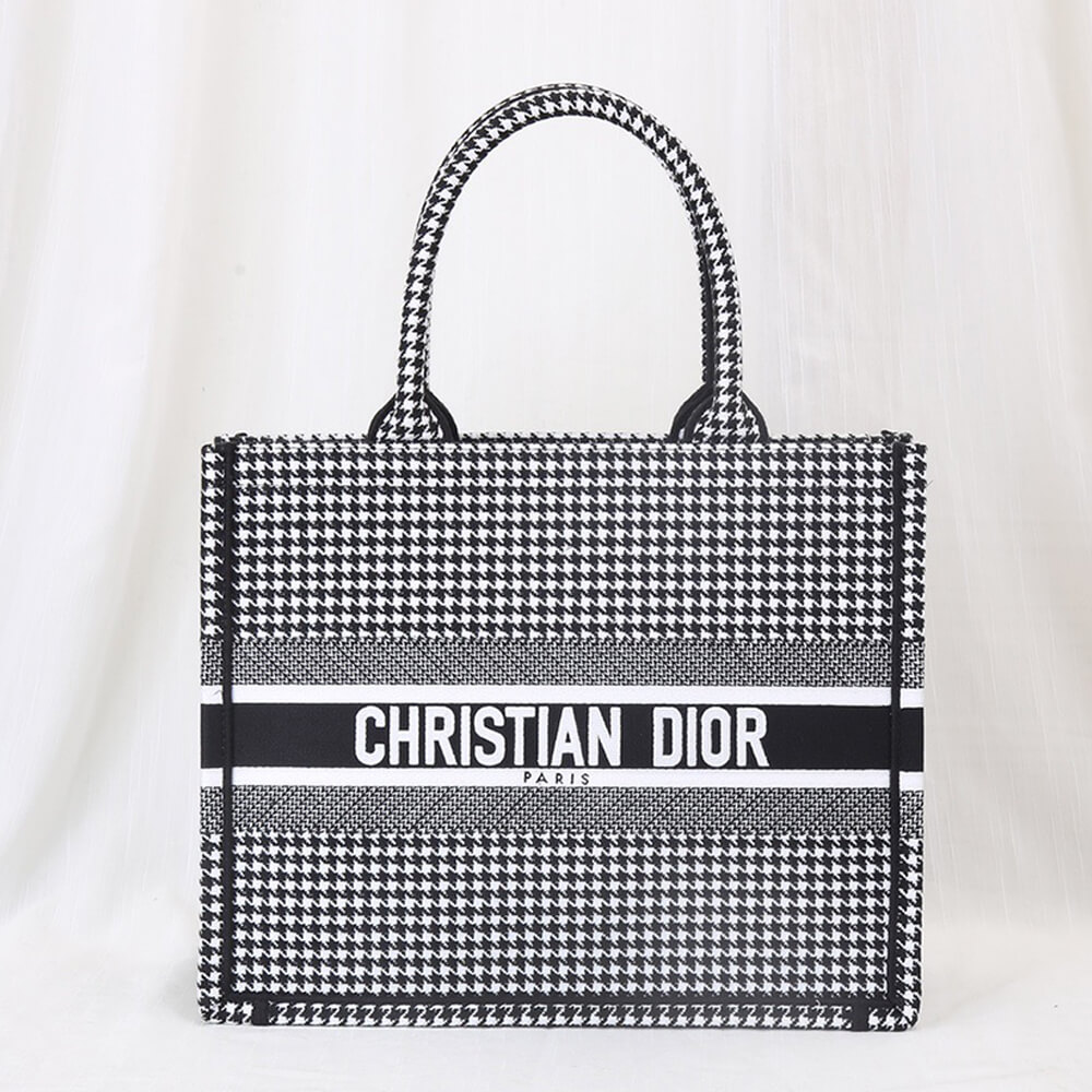 SMALL D10r BOOK TOTE