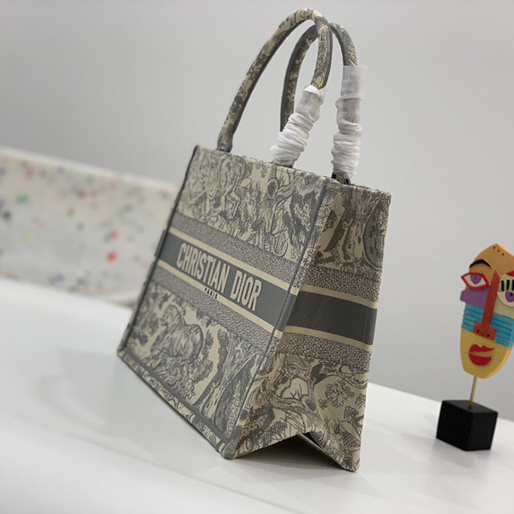 SMALL D10r BOOK TOTE