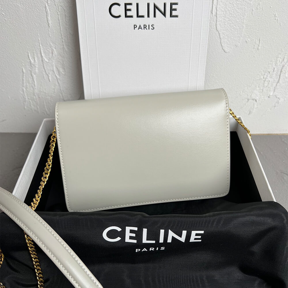 WALLET ON CHAIN MARGO in Shiny calfskin(HIGH-END GRADE)
