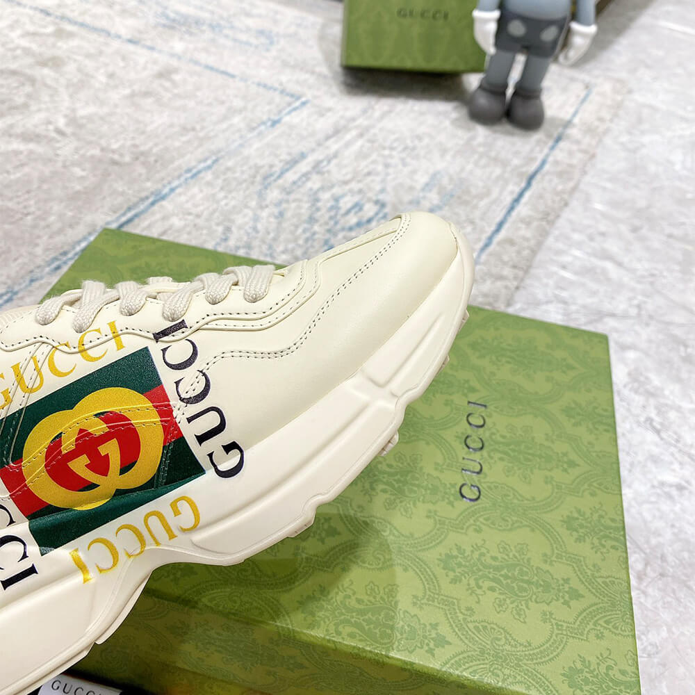 Gvc*1 Rhyton Sneaker with Box Logo
