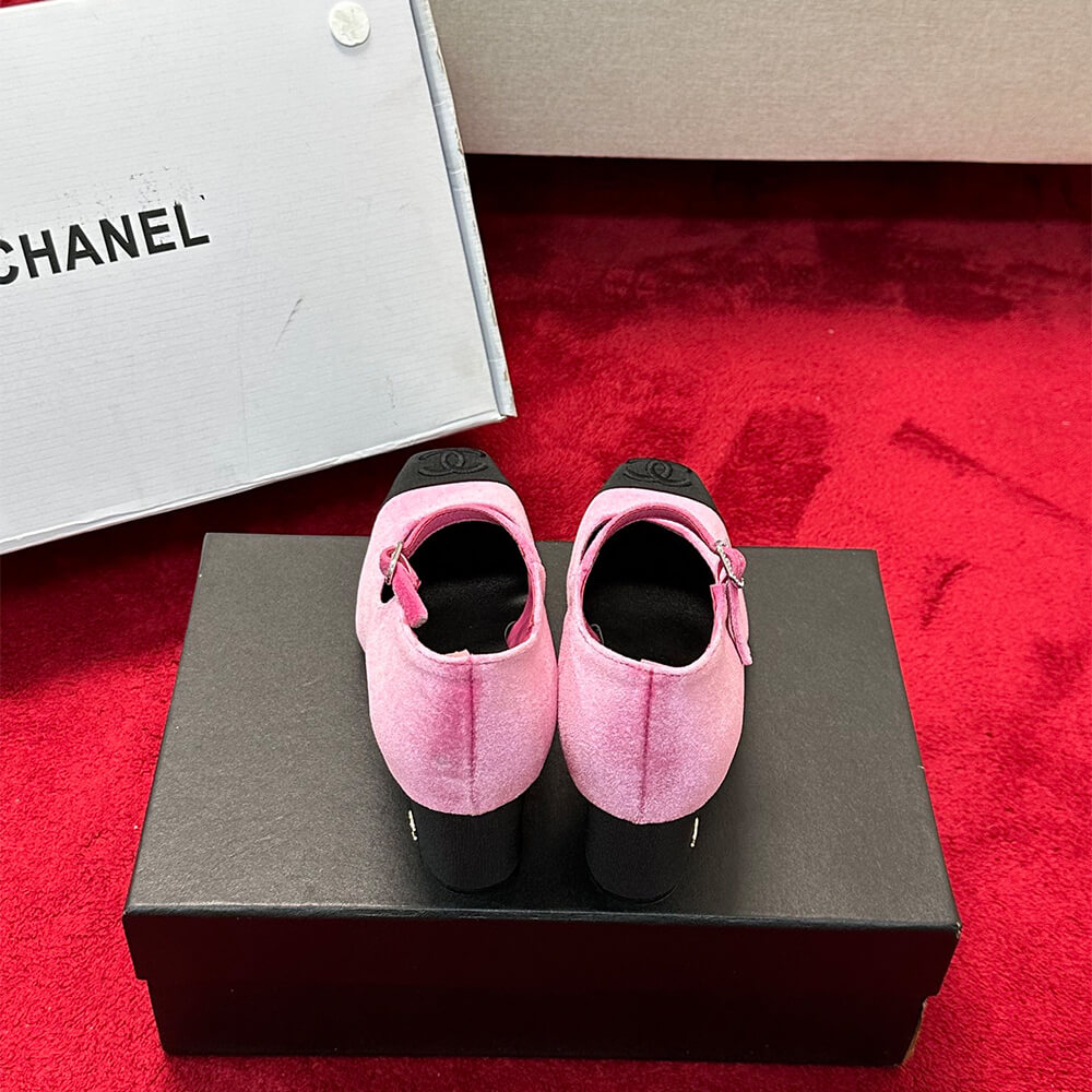 Ch**el Mary Janes Heel