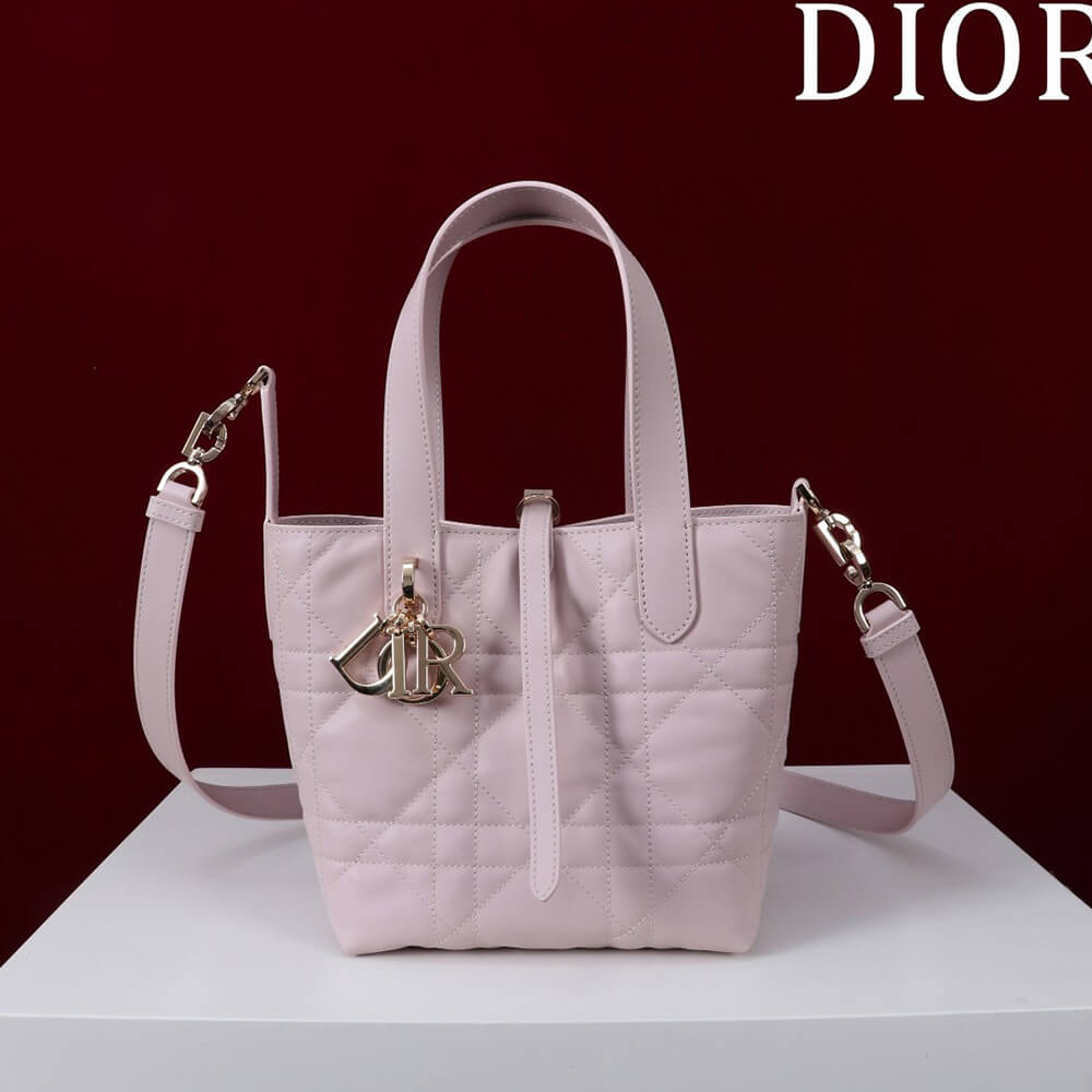 Small D10r Toujours Vertical Tote Bag(high-end grade)