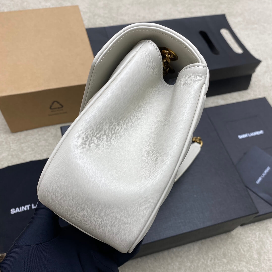 Y51 LOULOU medium in MATELASSÉ lambskin