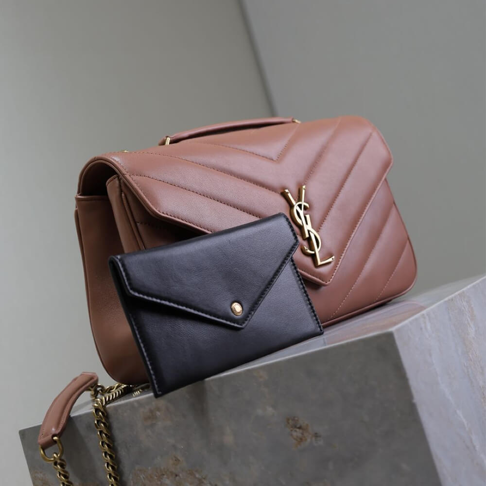 Y51 LOULOU medium in MATELASSÉ lambskin