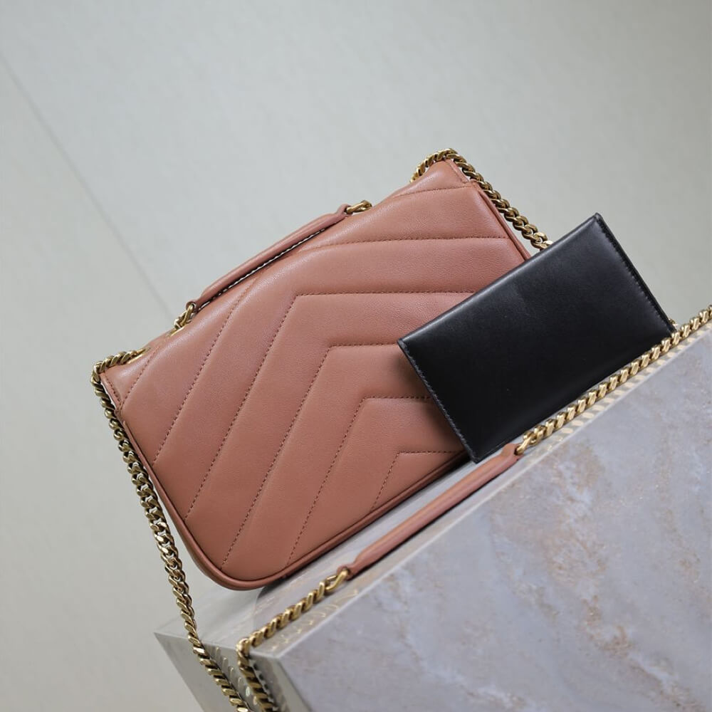 Y51 LOULOU small in MATELASSÉ lambskin