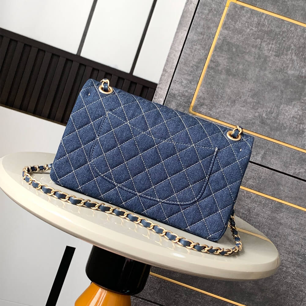 Ch**el Classic Double Flap Handbag(HIGH-END GRADE)