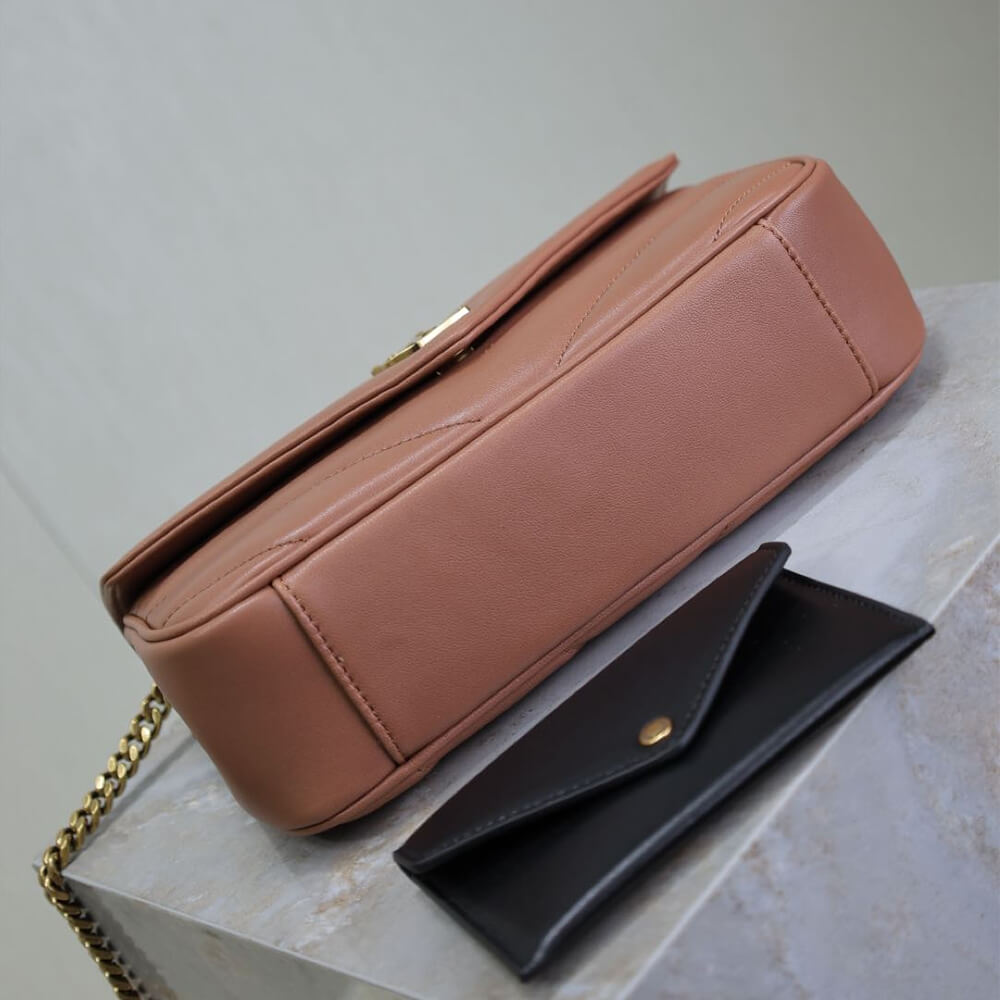 Y51 LOULOU small in MATELASSÉ lambskin
