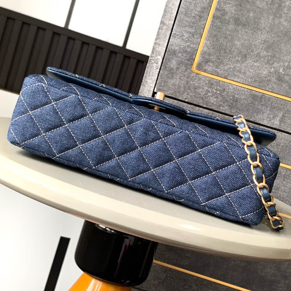 Ch**el Classic Double Flap Handbag(HIGH-END GRADE)